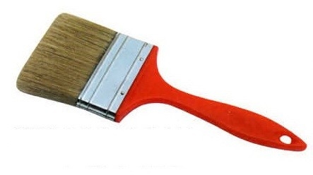 Pincel Bristie Branco Fervido Duplo