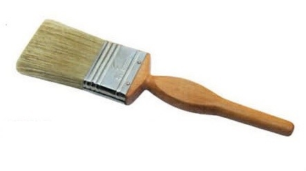 Pincel de Pintura Bristie Branco Dobremente Fervido para Profissionais