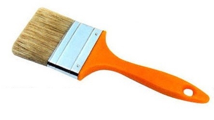 Pincéis de cerdas mini escova de cabelo sintético para pintura 4 polegadas