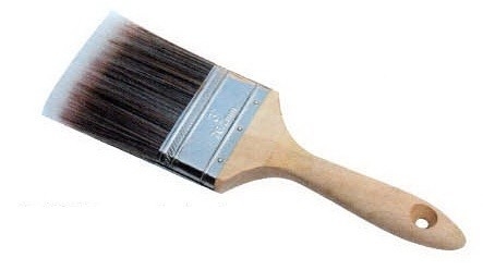 Poliéster cônico decorador escova de pó cerdas de pintura
