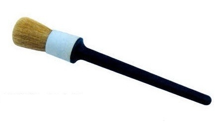 Pincéis gordos de cerdas de plástico para tinta de giz e cera 18 mm