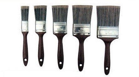 Pincel de filamento sintético curto Pincel de tinta chippy 10 mm 20 mm 30 mm