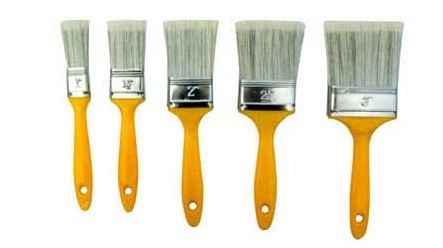 Pincel de aparas de madeira para pintura de filamento a granel 2" OEM
