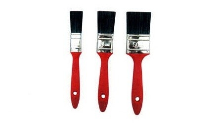 Conjunto de pincéis de pintura doméstica de lascas planas oco filamento de poliéster 38 mm