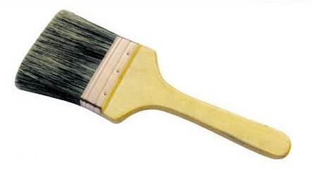 Pincel cônico de cerdas cinza OEM 4" 5" 6"