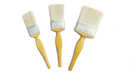 Pincel de cerdas brancas 2&quot; 3&quot; para envernizar pinturas