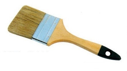 Pincel longo de cerdas brancas de náilon 20 mm 25 mm 30 mm