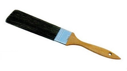 Pincel para pintura de cerdas naturais pretas compridas OEM