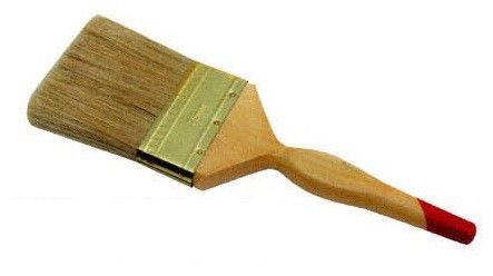 Pincel de borracha de tinta de fibra sintética comprimento de alça de 6 polegadas para requisitos do cliente