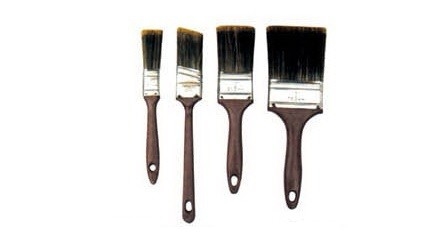 Pincel oco de cerdas pretas de filamento de poliéster 50 mm