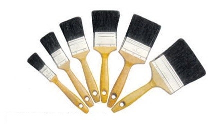 Pincel de tinta de cerdas puras a granel 100 20 mm 30 mm 50 mm