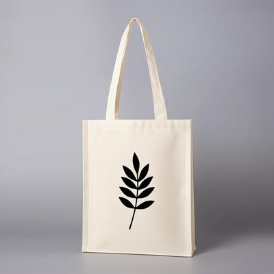 Sacos de Tote em Tecido Não Tecido com Serigrafia de Cor Única e Padrão de Impressão Personalizado